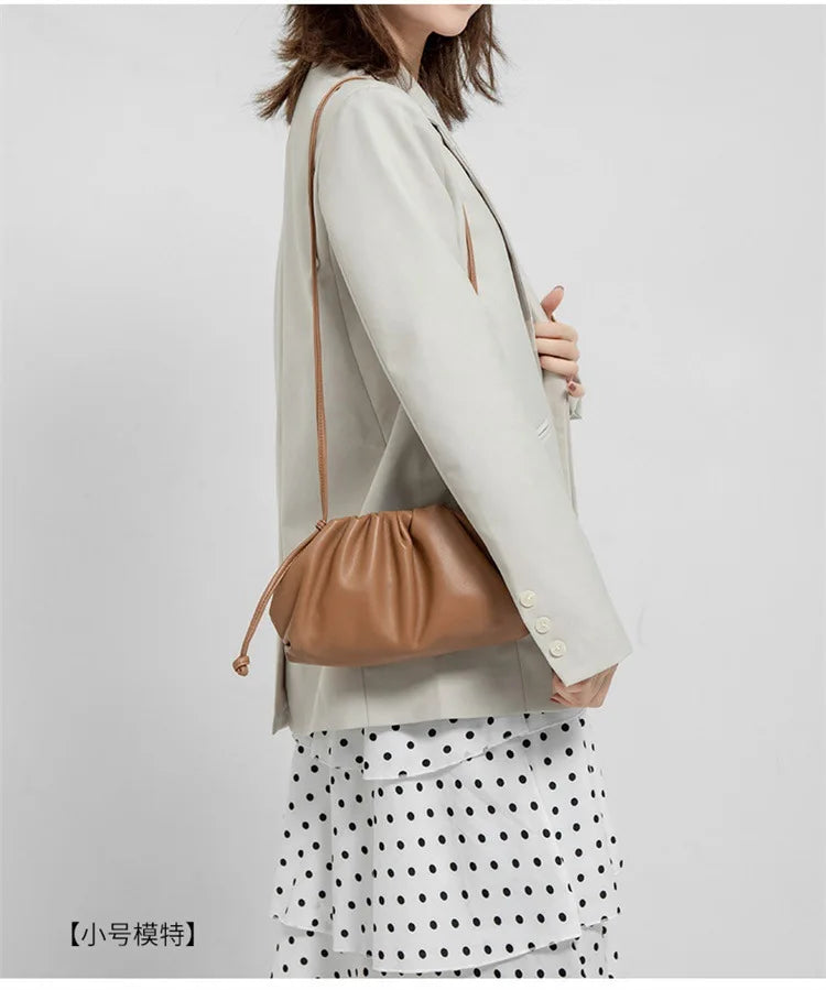 Luxury Soft Pu Leather Women Shoulder Bag High Quality Small Crossbody Bags for Women Fashion