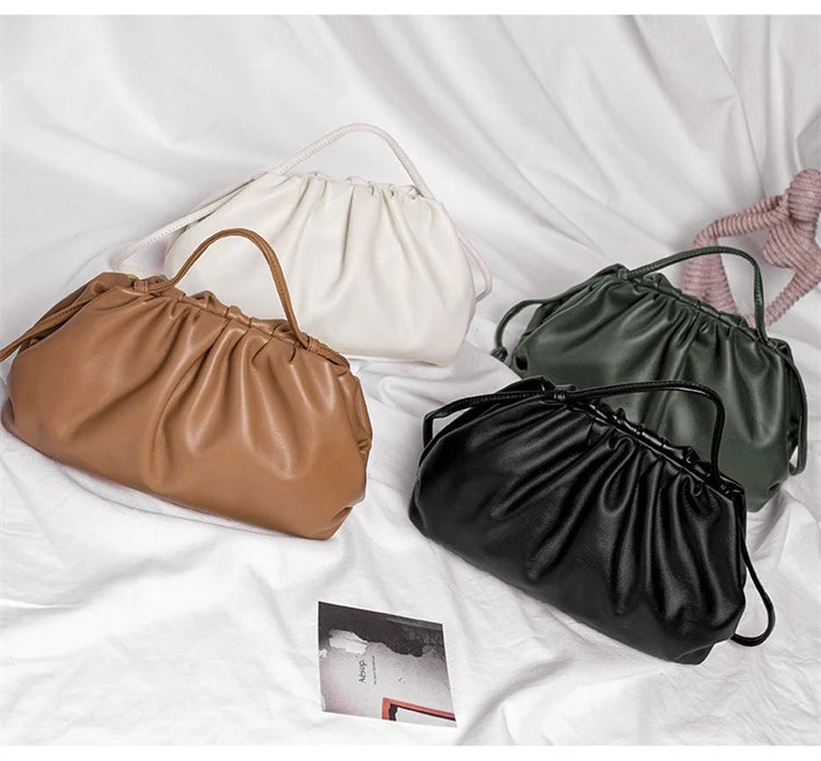 Luxury Soft Pu Leather Women Shoulder Bag High Quality Small Crossbody Bags for Women Fashion