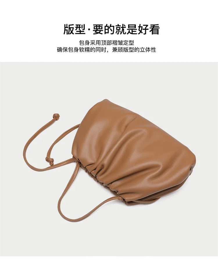 Luxury Soft Pu Leather Women Shoulder Bag High Quality Small Crossbody Bags for Women Fashion