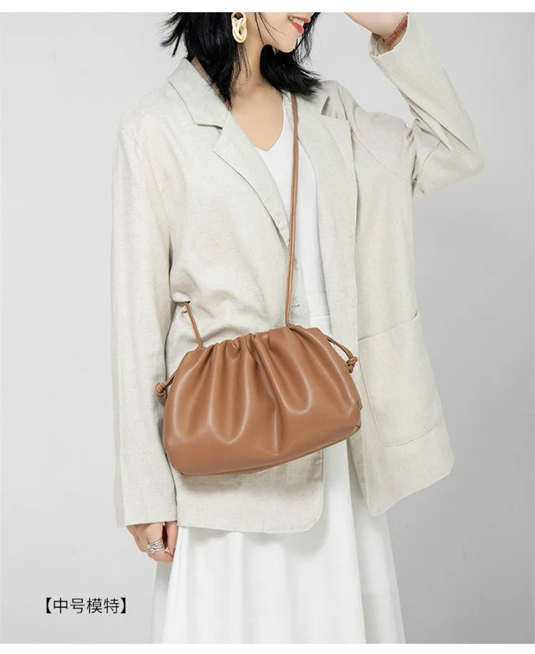 Luxury Soft Pu Leather Women Shoulder Bag High Quality Small Crossbody Bags for Women Fashion