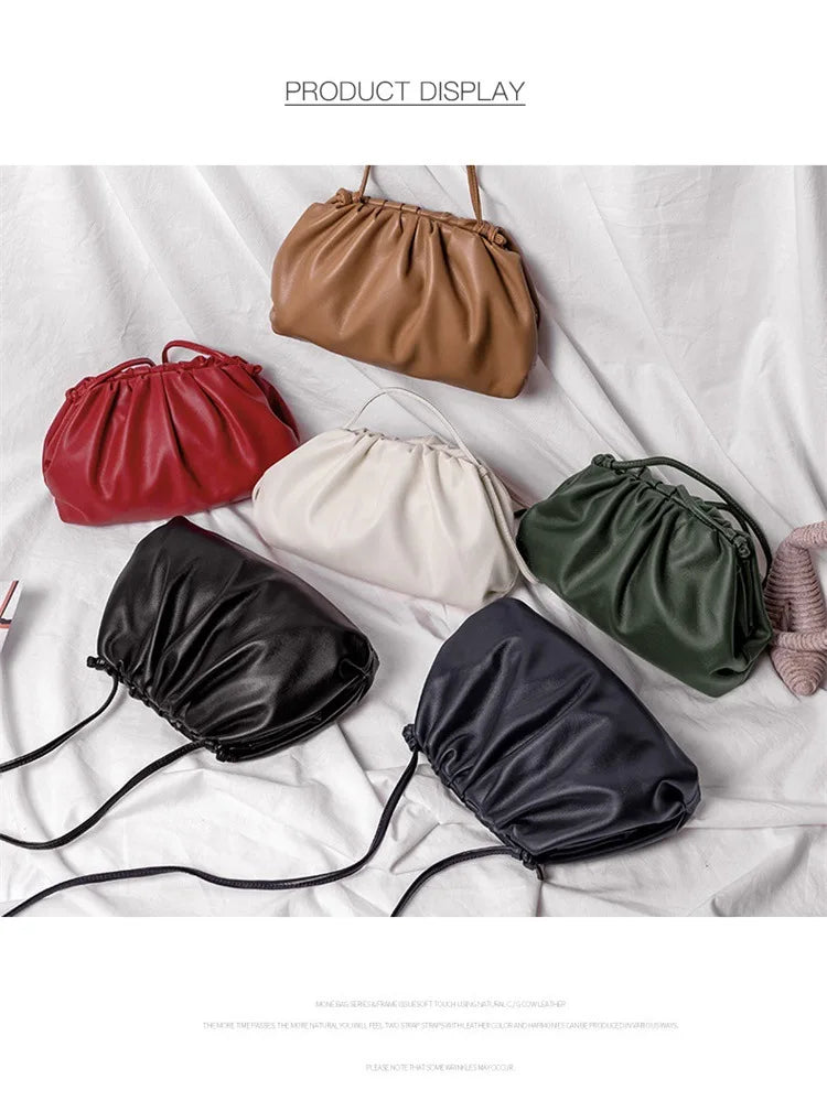 Luxury Soft Pu Leather Women Shoulder Bag High Quality Small Crossbody Bags for Women Fashion