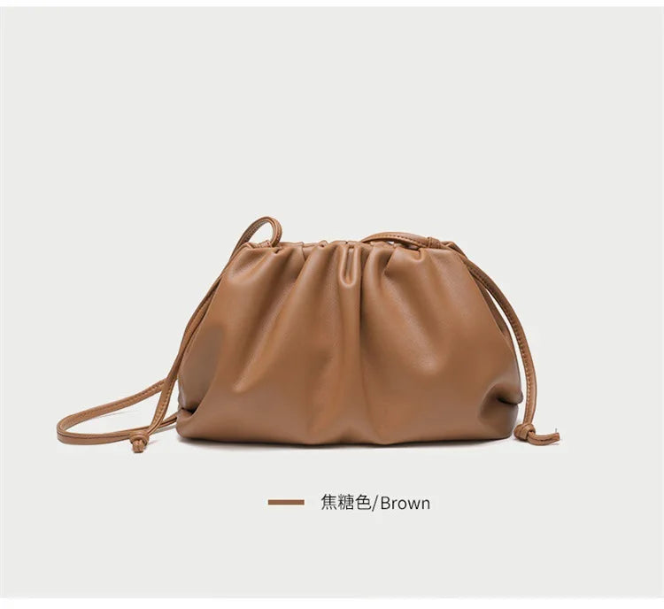 Luxury Soft Pu Leather Women Shoulder Bag High Quality Small Crossbody Bags for Women Fashion