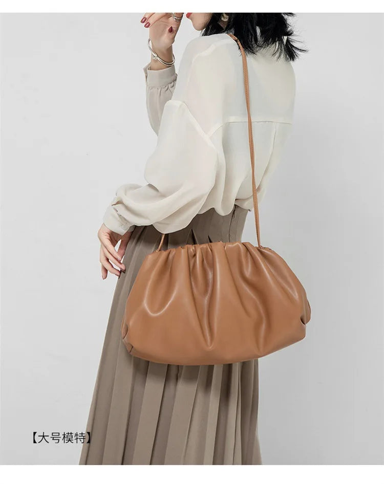 Luxury Soft Pu Leather Women Shoulder Bag High Quality Small Crossbody Bags for Women Fashion