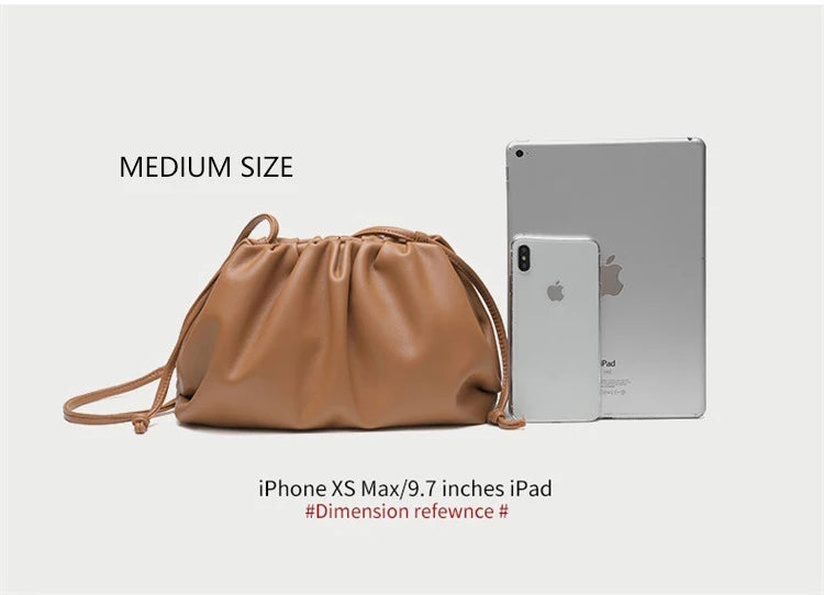 Luxury Soft Pu Leather Women Shoulder Bag High Quality Small Crossbody Bags for Women Fashion