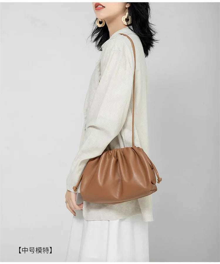 Luxury Soft Pu Leather Women Shoulder Bag High Quality Small Crossbody Bags for Women Fashion