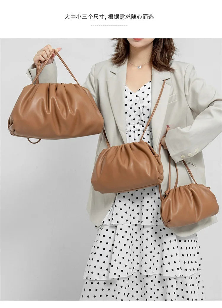 Luxury Soft Pu Leather Women Shoulder Bag High Quality Small Crossbody Bags for Women Fashion